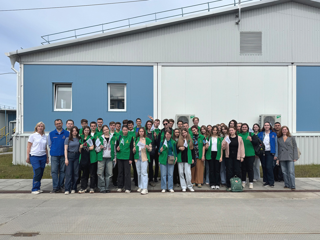 Студенты Горного университета посетили площадку строительства Балтийского Химического Комплекса